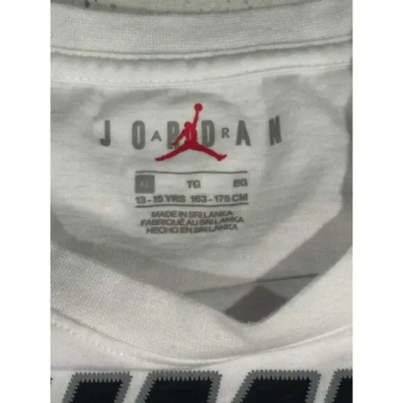 Nike Air Jordan Boys Short Sleeve T-shirts; Size XL - Picture 2 of 4